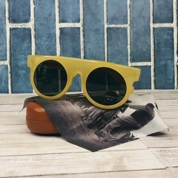 KOMONO Hippolyte Milky Bone Sunglasses 🕶 (NEW) - Picture 4 of 9